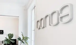 conoa logo on office wall